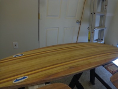  4/20/16 - The board is ready for varnish. 