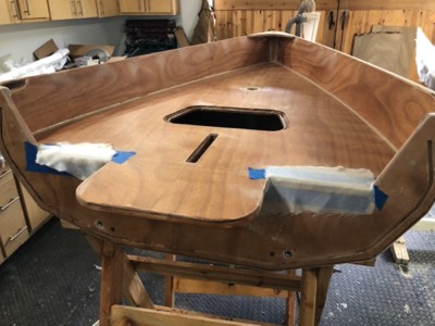  10/12/19 - Edges are covered with fiberglass. 