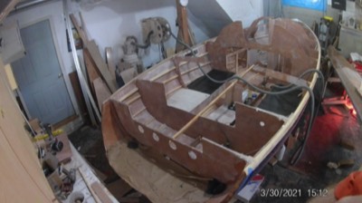  3/30/21 - Overall shot of the boat.  