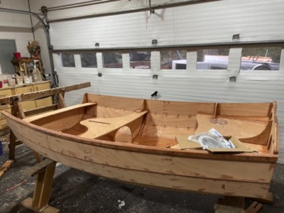  5/6/23 - The boat is ready to be finished. 