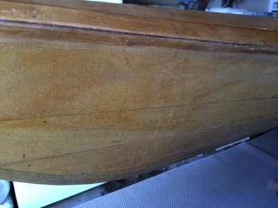  The condition of the hull is in very rough shape. 