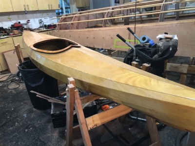 10/5/20 - The boat before work is started. 
