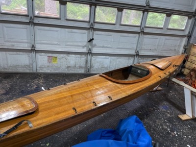  6/29/22 - The kayak is in mostly good condition with some sun damage along the edges.  