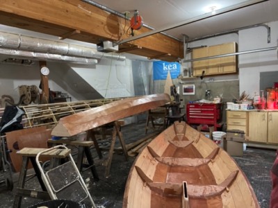  11/27/21 - The boat is ready to be finished.  