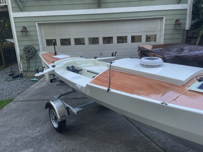  Angus Rowcruiser - view of the cockpit. 