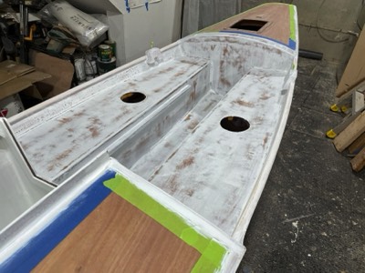  10/2/24 - The primer is sanded. 