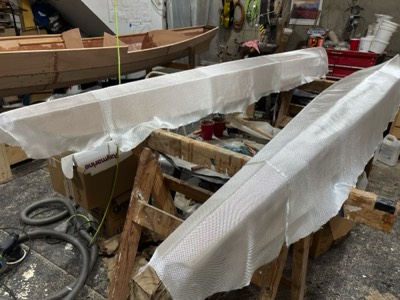  1/1/25 - The Amas are ready for fiberglass.  