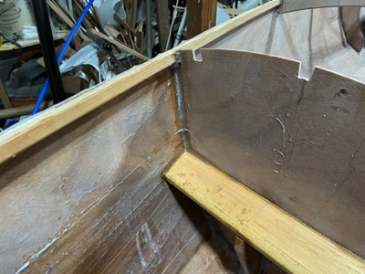  Main mast step base. 